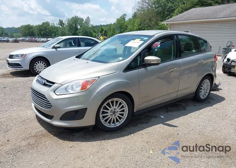 2015 Ford C-Max Hybrid Se из США, поврежденный, VIN 1FADP5AU9FL103975